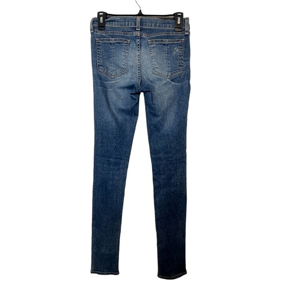 Rag and Bone Surf Medium Wash Denim Skinny Jeans Size 25 - Picture 5 of 5